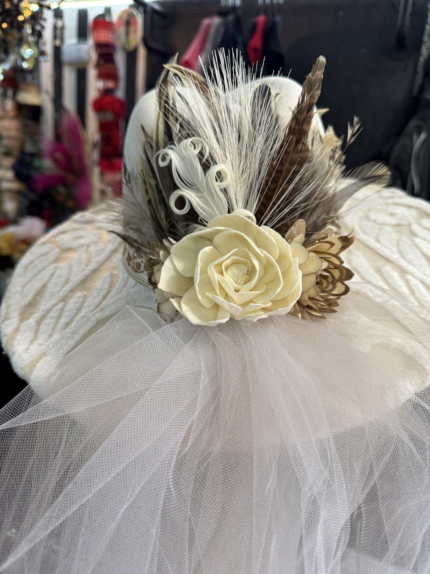 Country Wedding in Cream