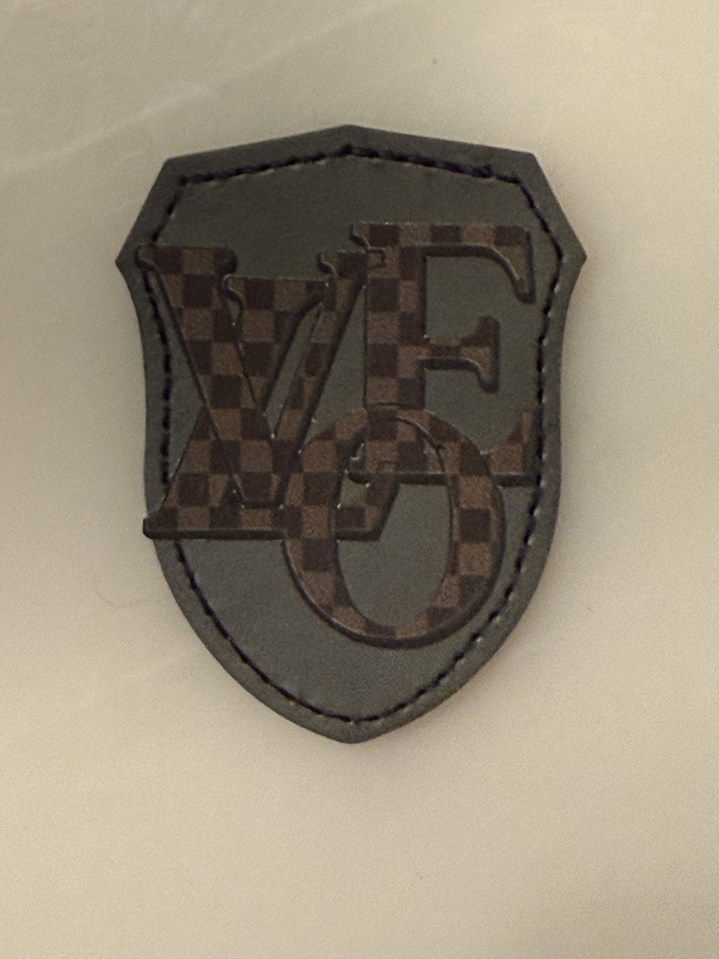 Boujee LOVE Patch-Gray