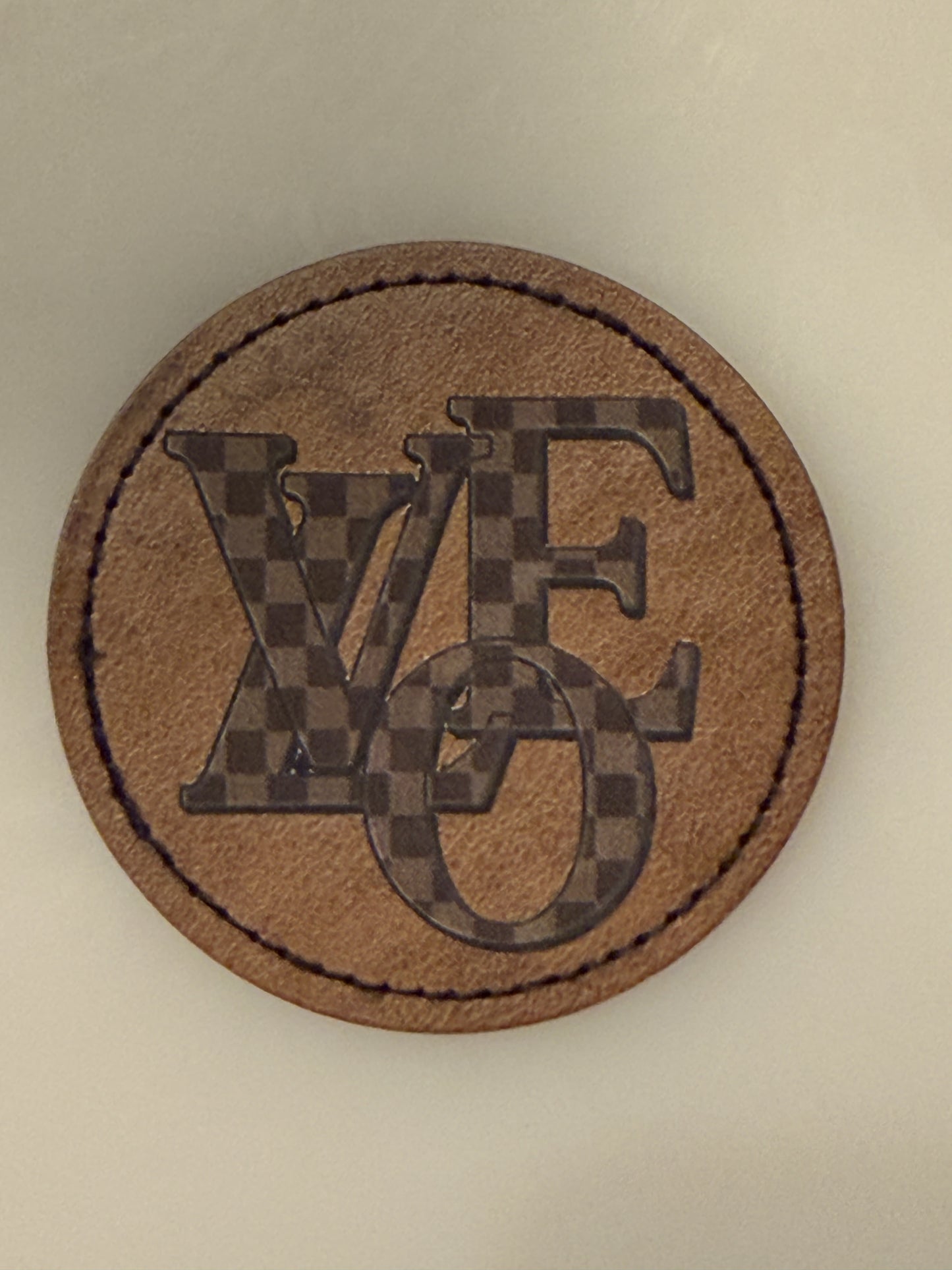 Boujee LOVE Patch-Brown