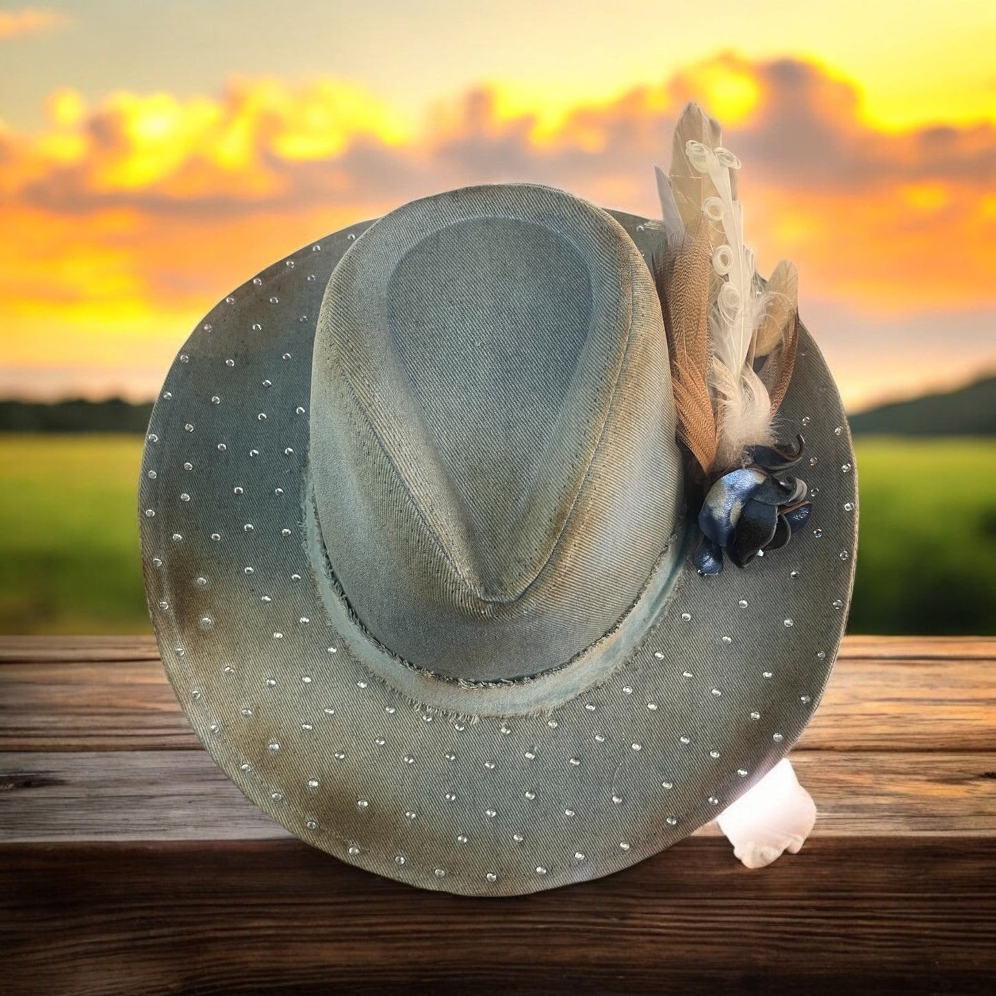 Baby’s Got Her Blue Jeans On - Mad Gringa Hats & Boutique