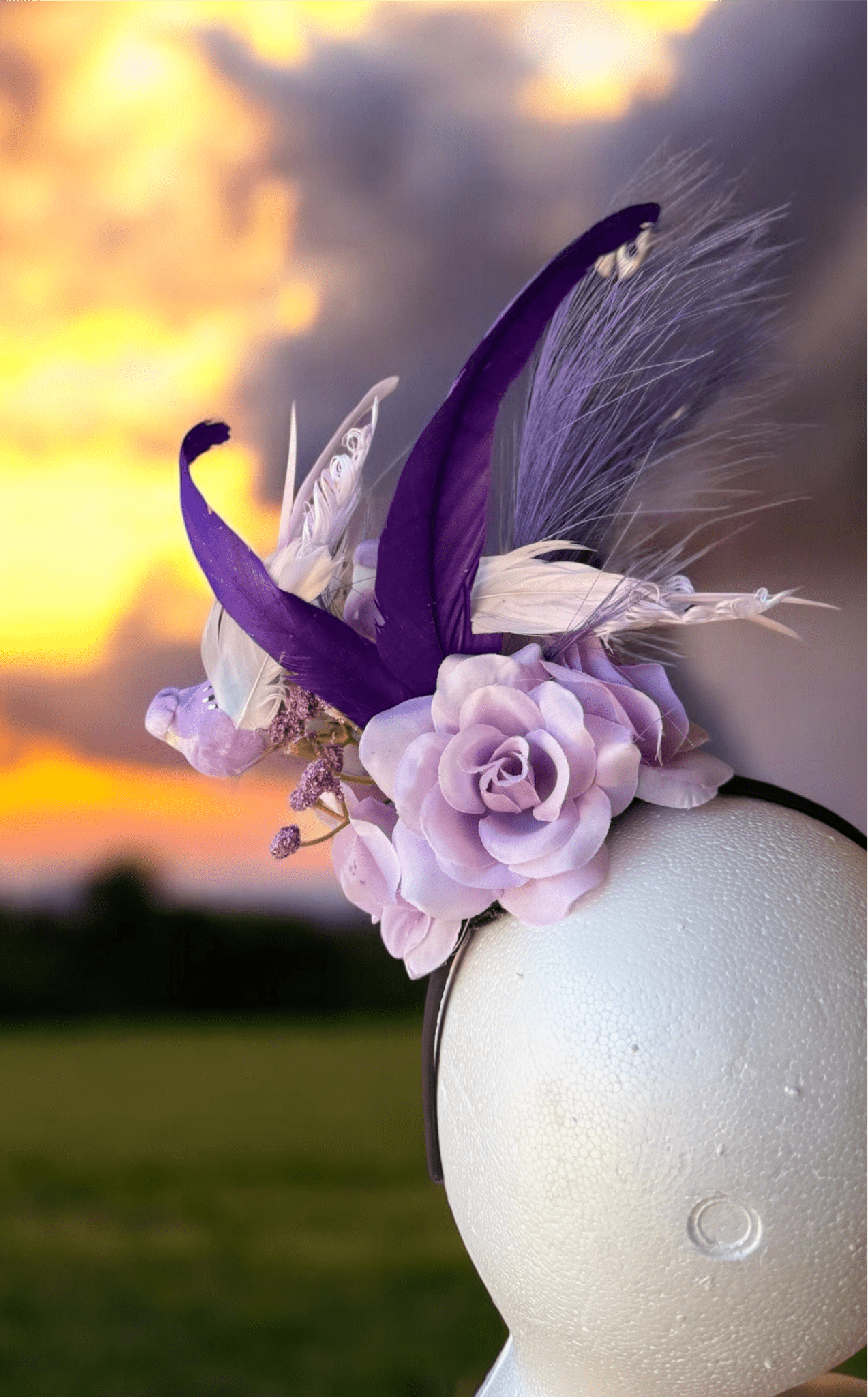 Birds of a Feather Derby Hatband - Mad Gringa Hats & Boutique