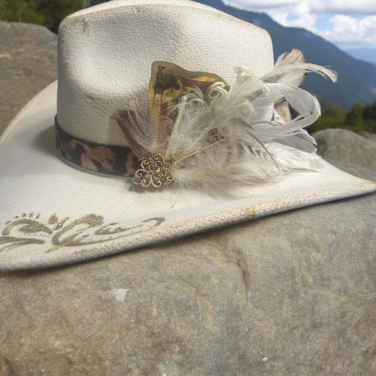 Boss Babe Hat Fascinator - Mad Gringa Hats & Boutique