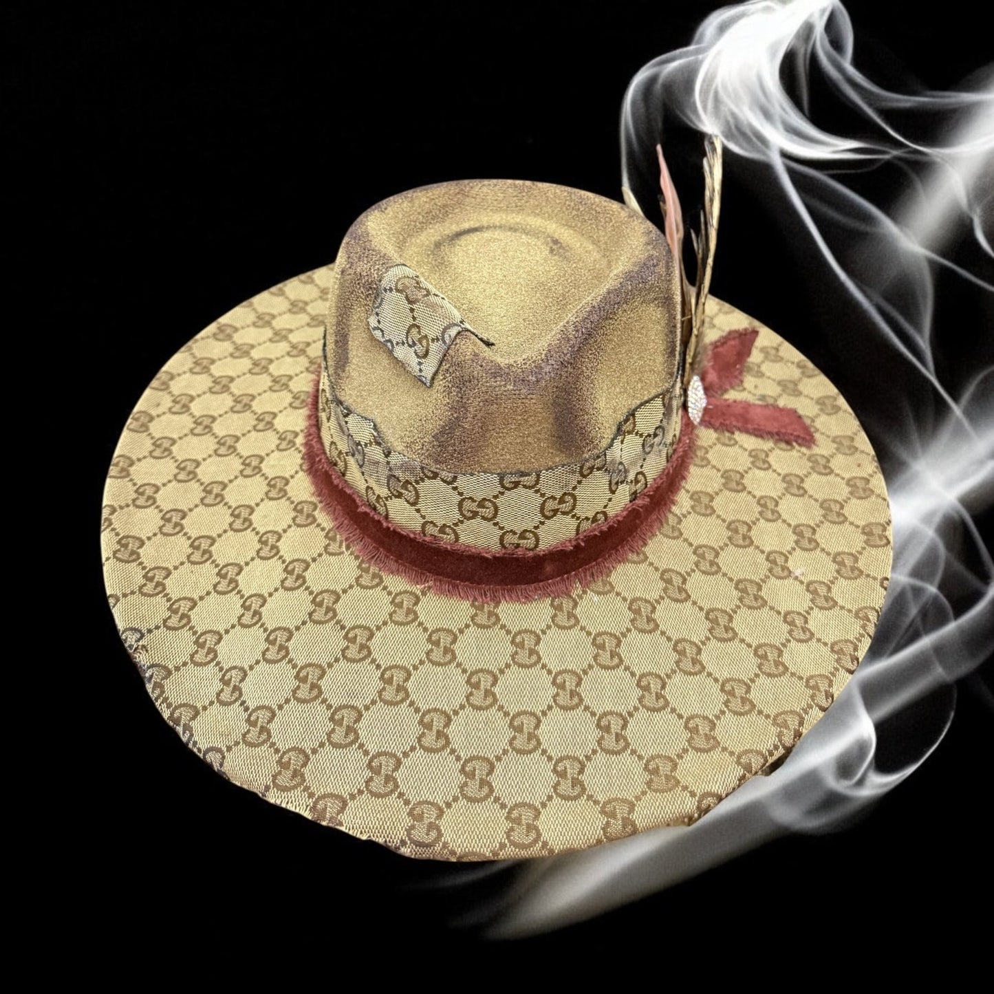 Boujee G Rancher Hat - Mad Gringa Hats & Boutique