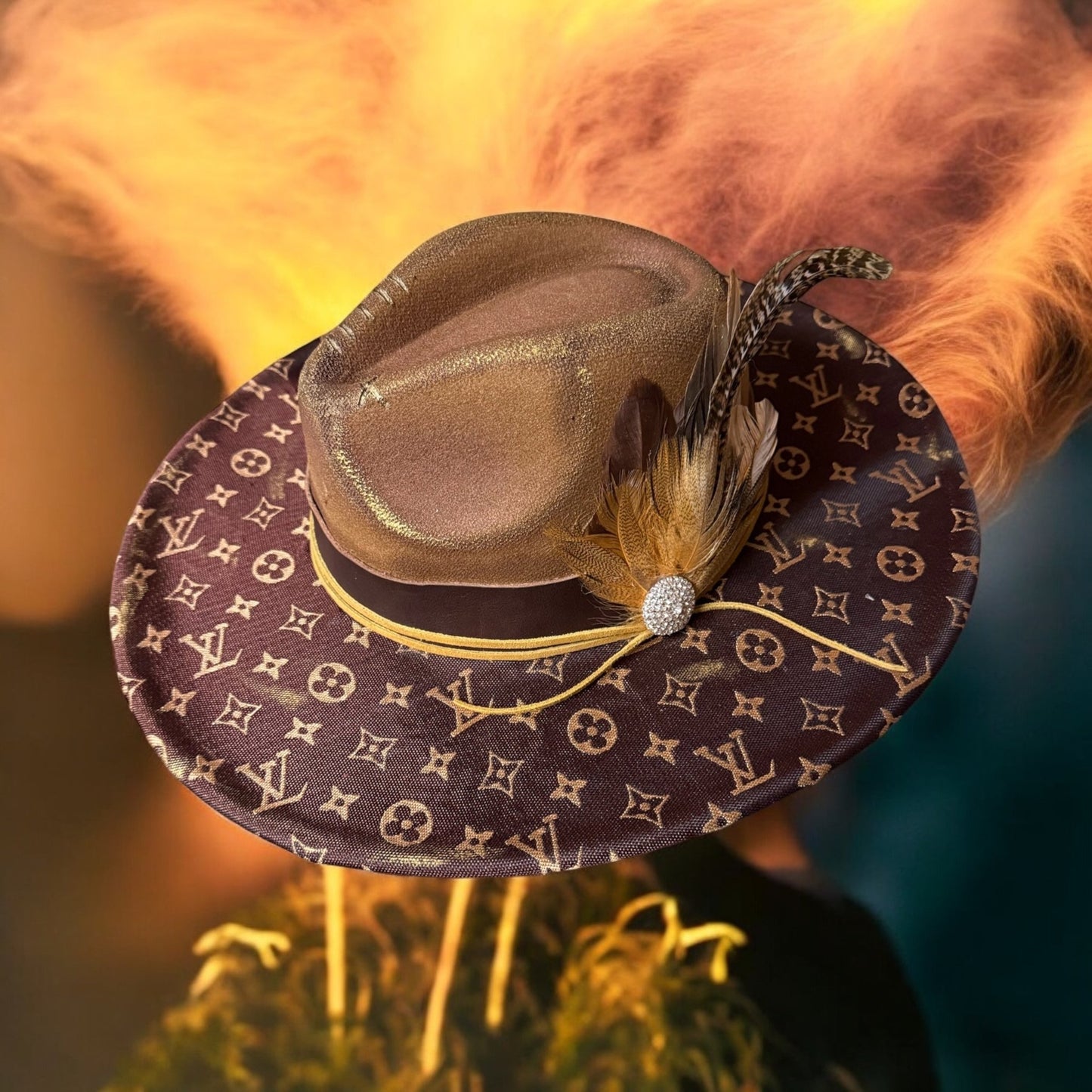 Boujee L Rancher Hat - Mad Gringa Hats & Boutique