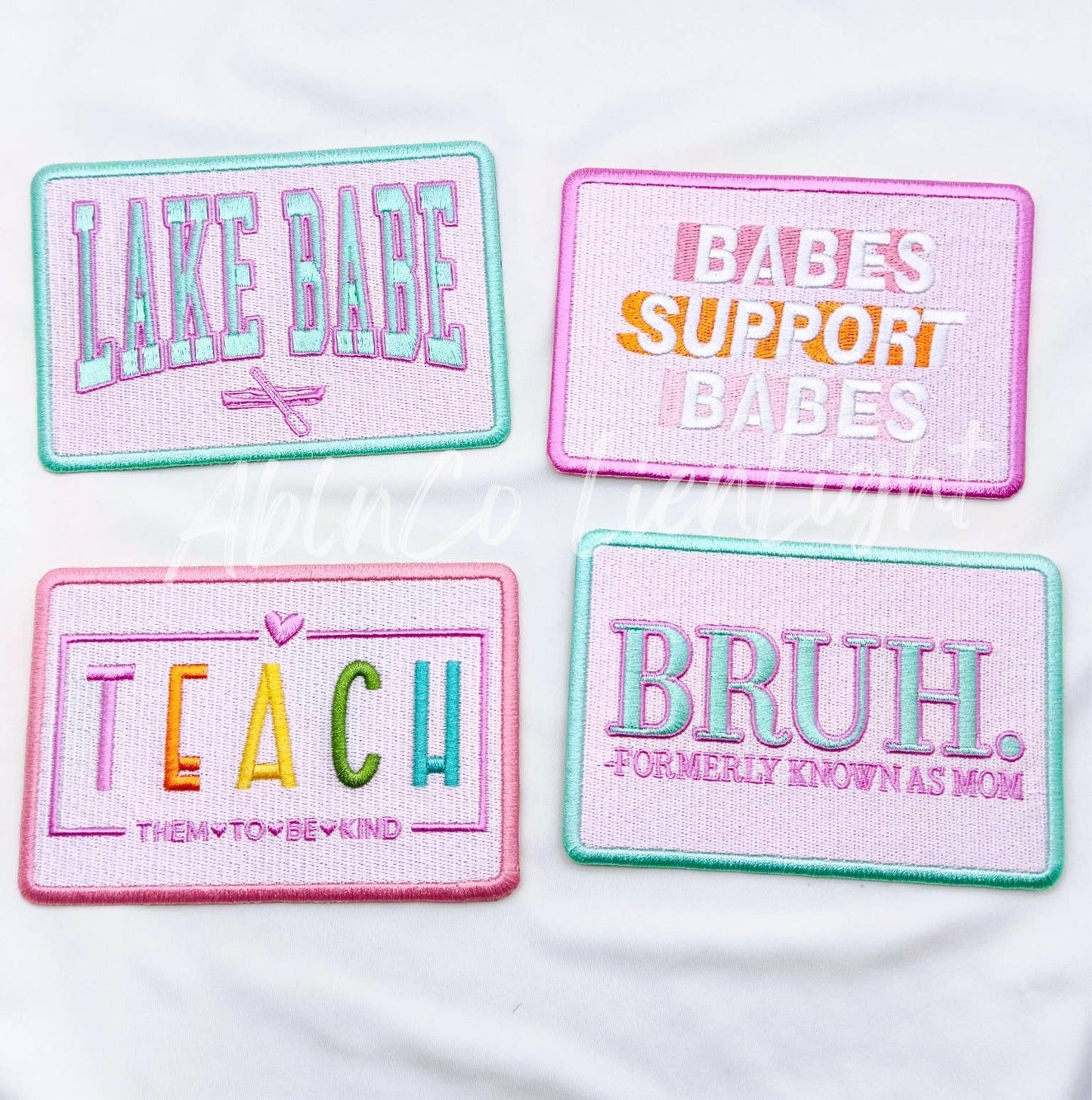 Bruh formerly known as mom embroidery hat iron on patch - Mad Gringa Hats & Boutique