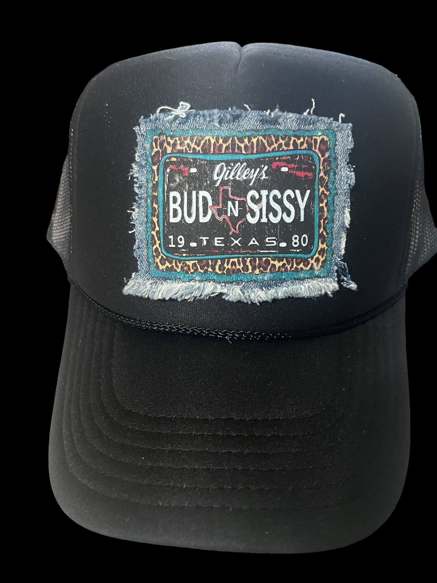 Bud and Sissy License Plate Patch - Mad Gringa Hats & Boutique