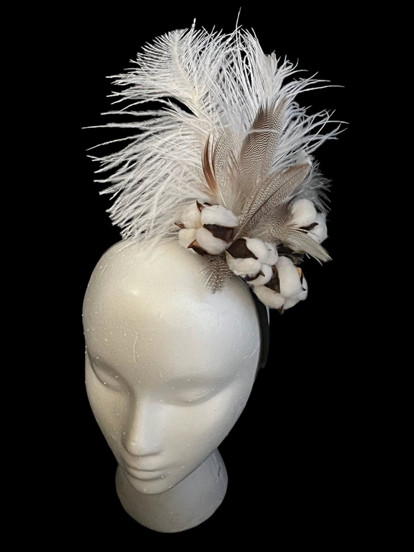 Cotton Queen Derby Hat Fascinator - Mad Gringa Hats & Boutique