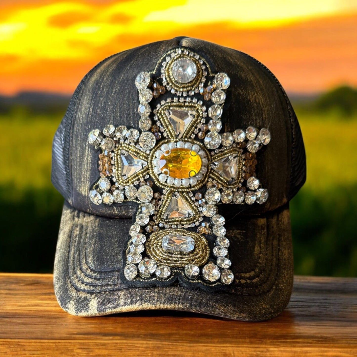 Dont Cross Me Trucker Hat - Mad Gringa Hats & Boutique
