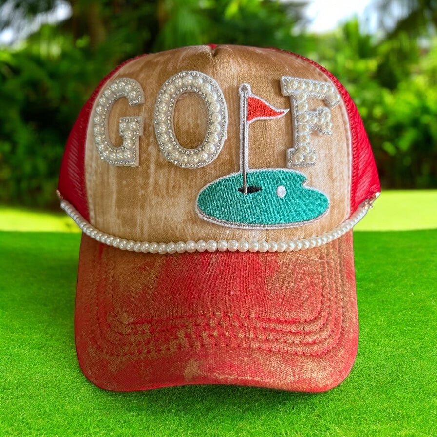 GOLF Trucker Hat - Mad Gringa Hats & Boutique