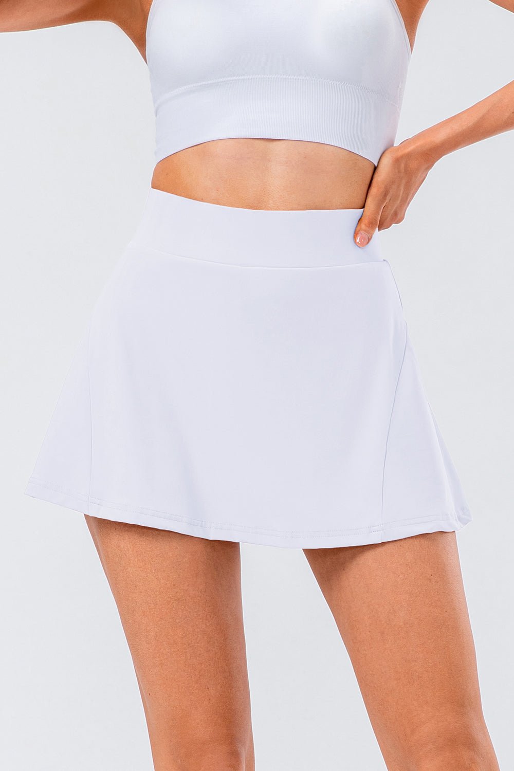 High Waist Pleated Active Skirt - Mad Gringa Hats & Boutique