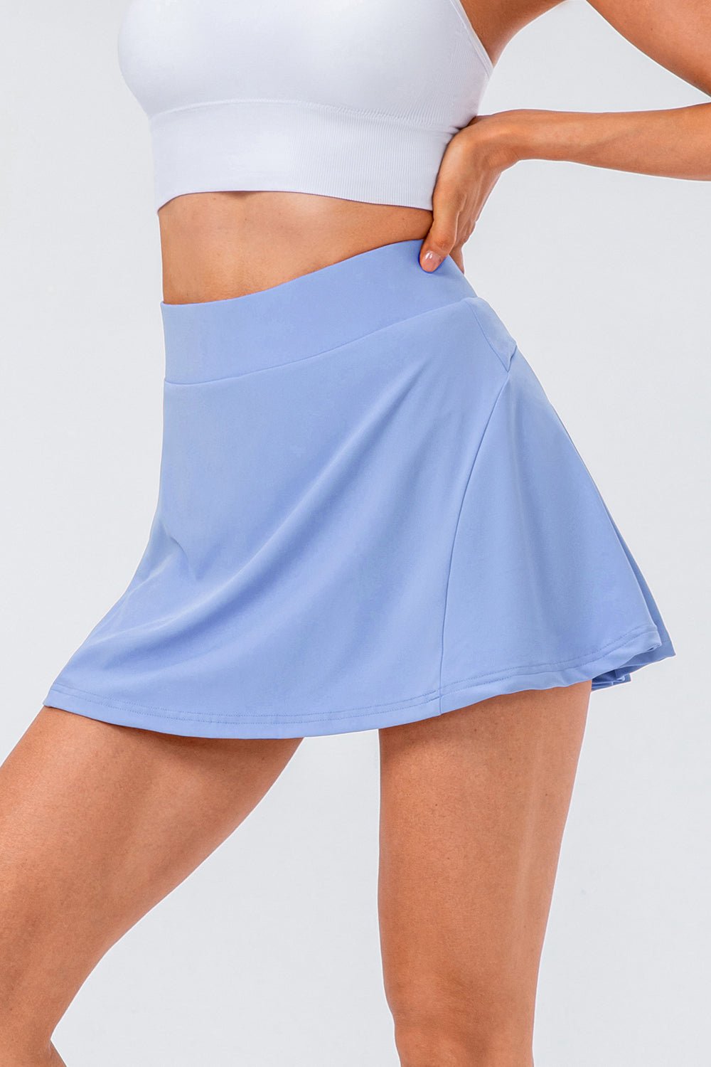 High Waist Pleated Active Skirt - Mad Gringa Hats & Boutique