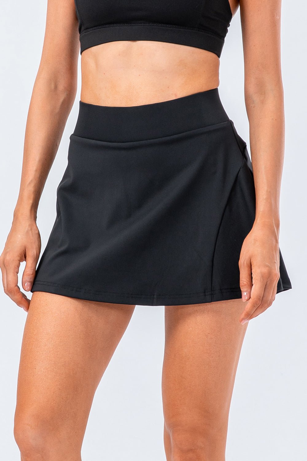 High Waist Pleated Active Skirt - Mad Gringa Hats & Boutique