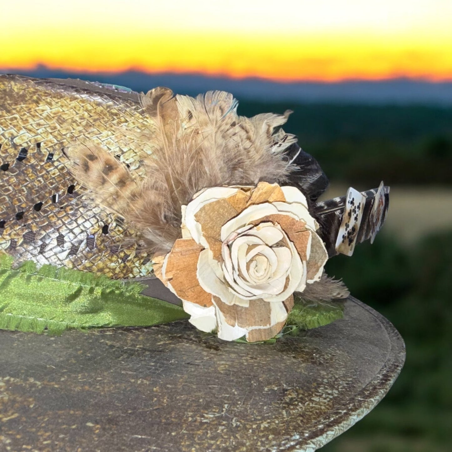 Hold’ Em Hat Fascinator - Mad Gringa Hats & Boutique