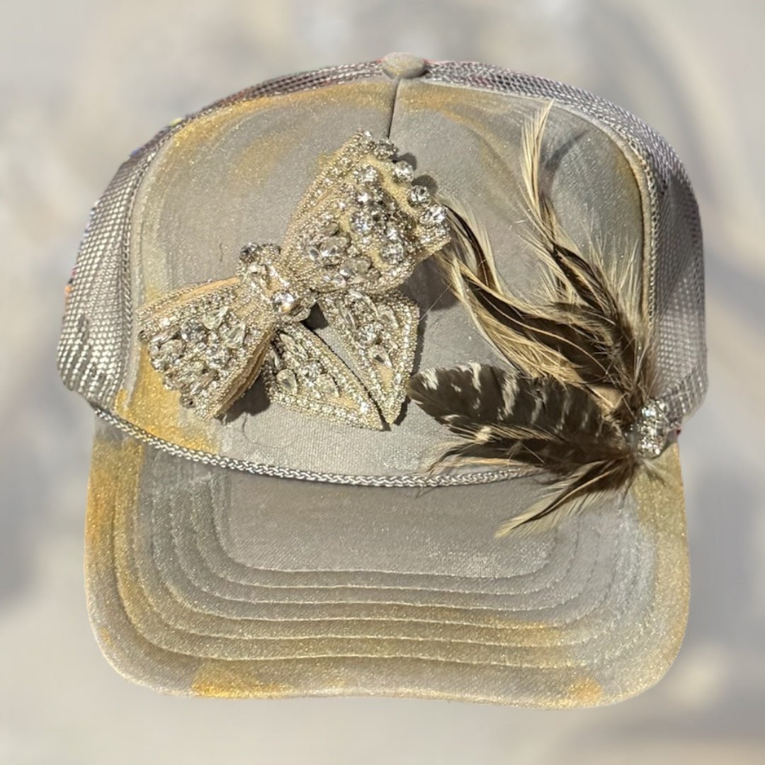 In The Bow Trucker Hat - Mad Gringa Hats & Boutique