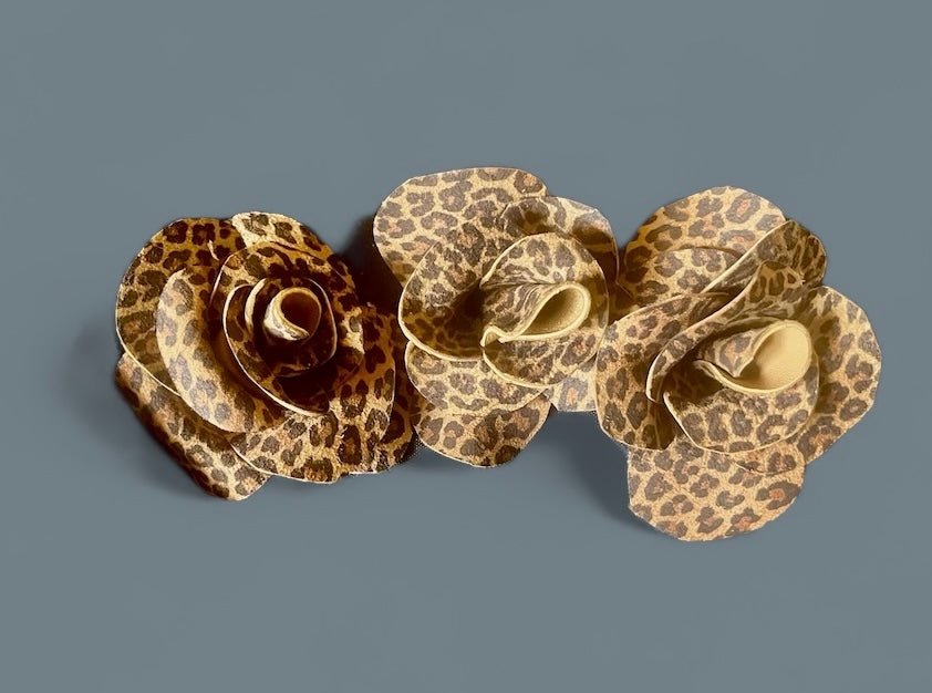 Leather Rose - Mad Gringa Hats & Boutique