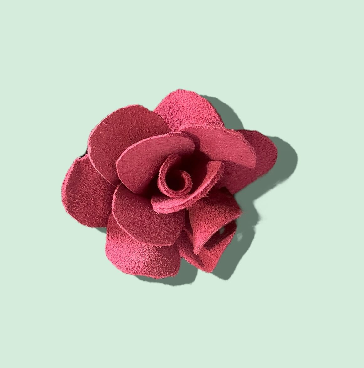 Leather Rose - Mad Gringa Hats & Boutique