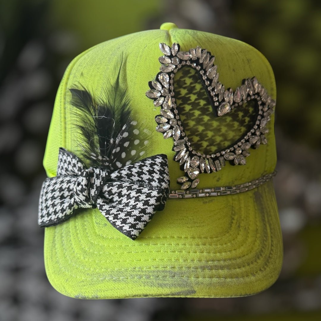 Neon Preppy Trucker Hat - Mad Gringa Hats & Boutique