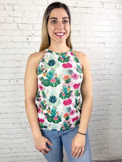 NEW ARRIVAL-Decatur High Neck Knit Tank - Mad Gringa Hats & Boutique