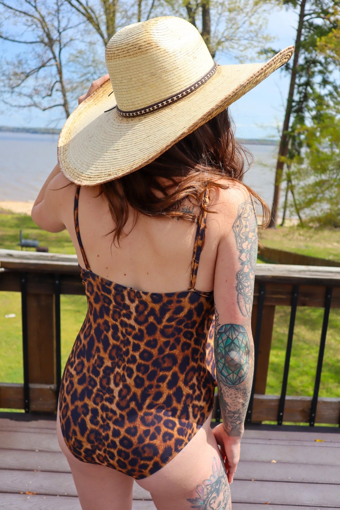 NEW ARRIVAL-Travis Surplice Flounce Swimsuit - Mad Gringa Hats & Boutique