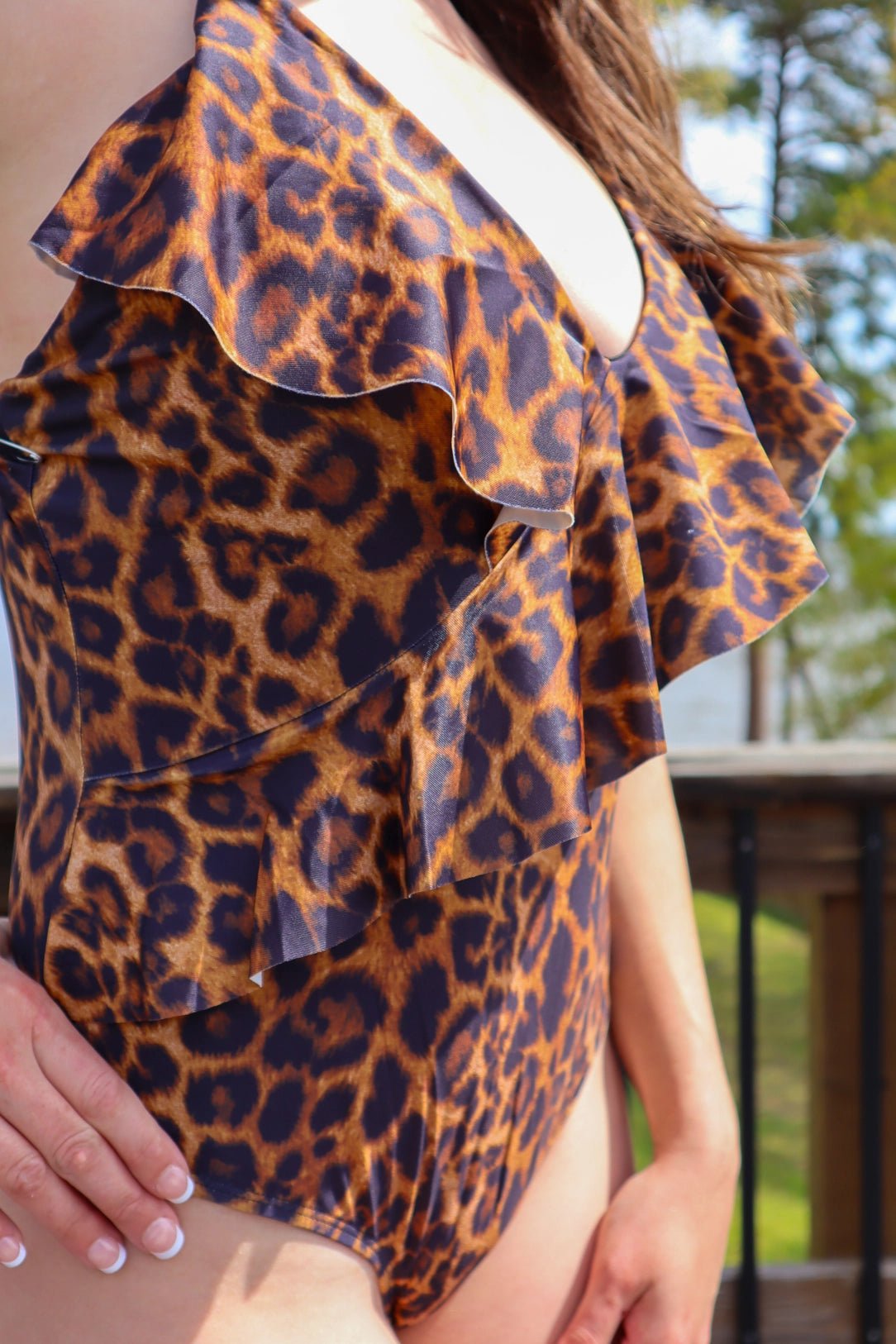 NEW ARRIVAL-Travis Surplice Flounce Swimsuit - Mad Gringa Hats & Boutique
