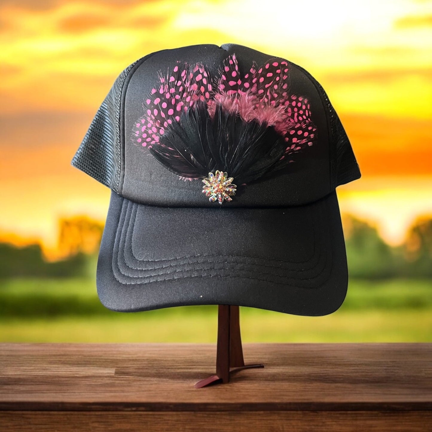 Pretty in Pink Hat Pin - Mad Gringa Hats & Boutique