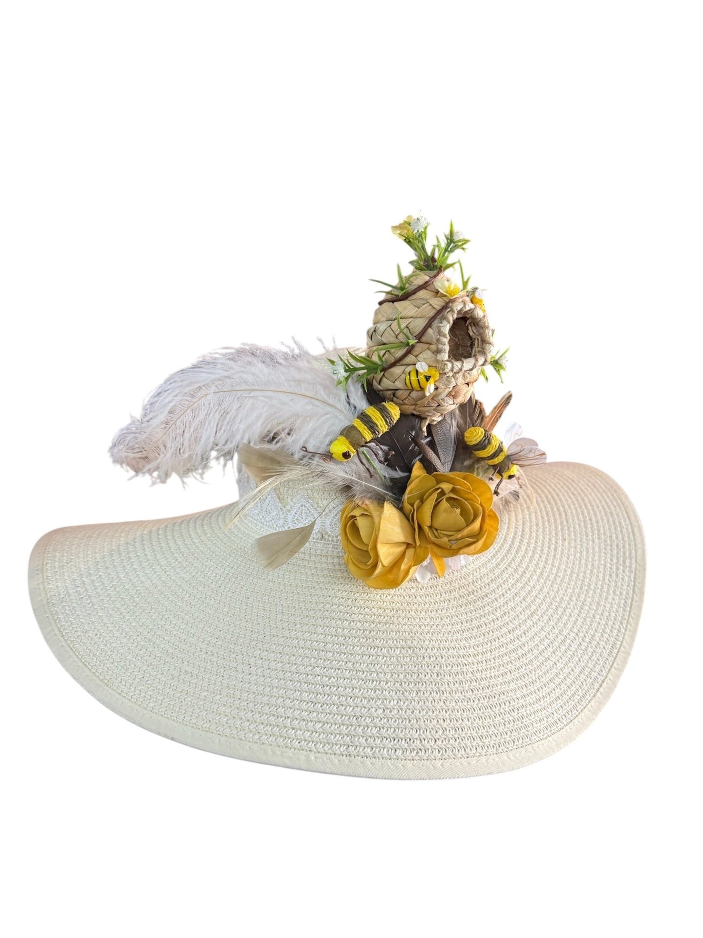 Queen Bee Derby Hat - Mad Gringa Hats & Boutique
