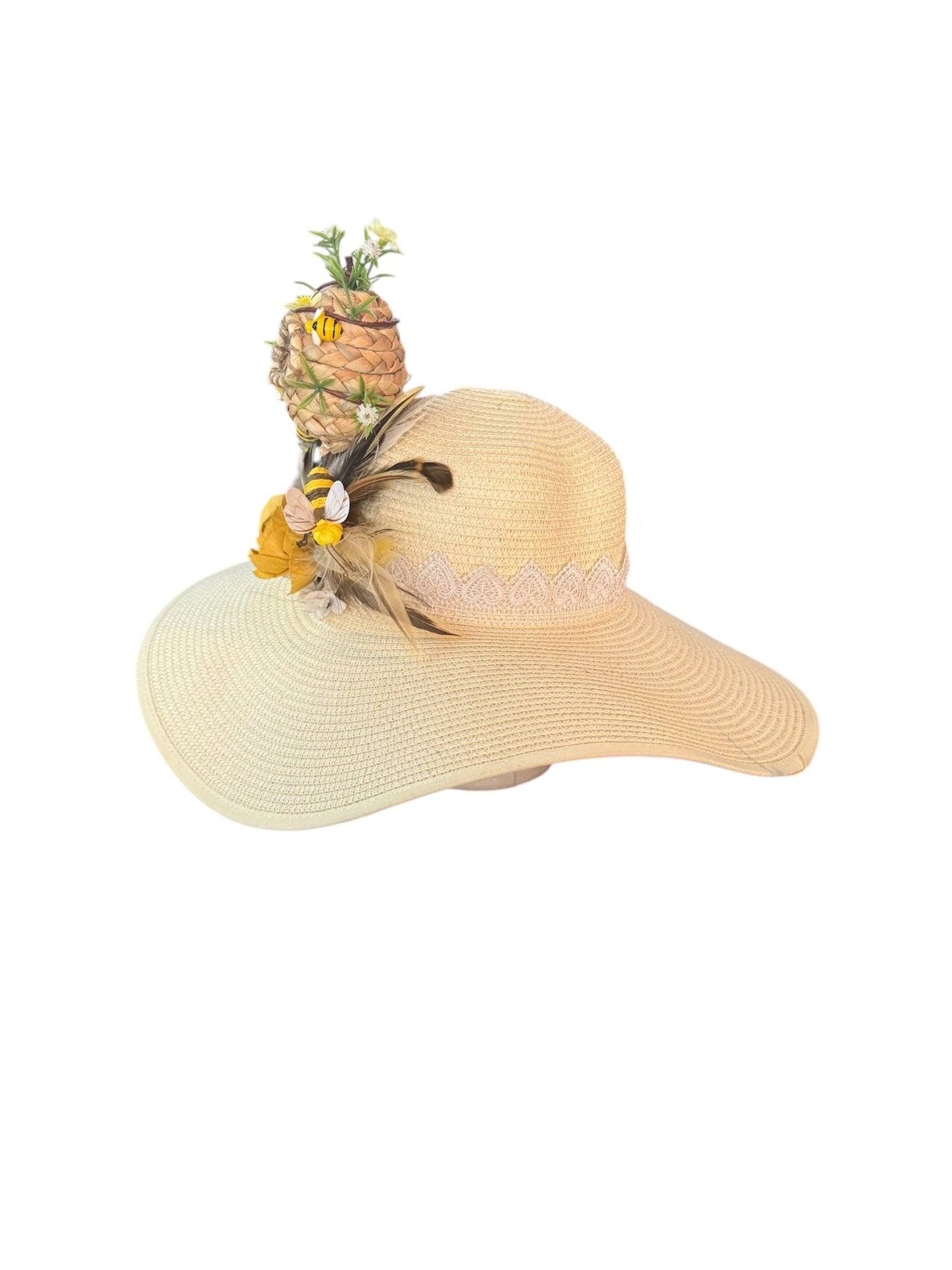 Queen Bee Derby Hat - Mad Gringa Hats & Boutique