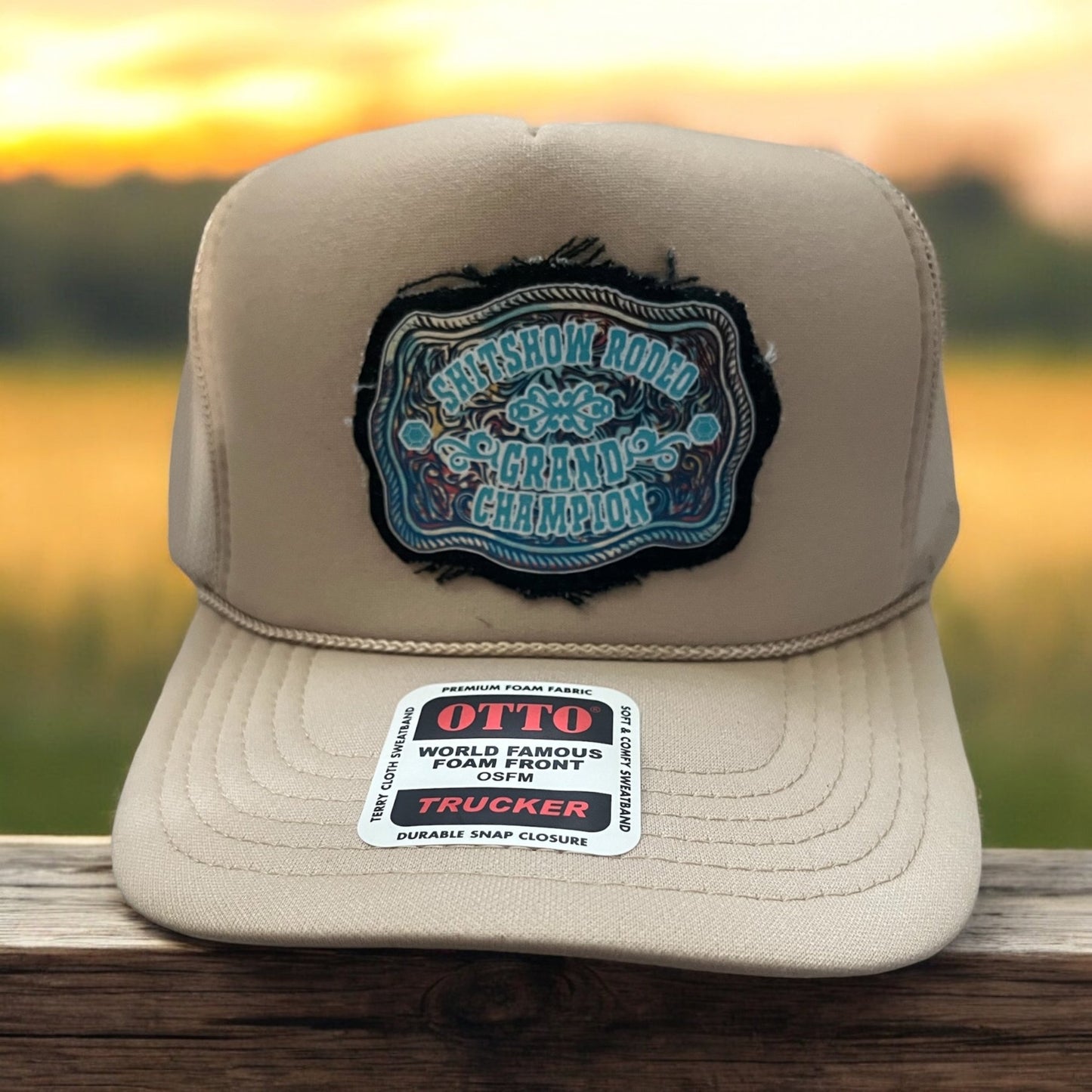 Sh*tshow Rodeo Iron On Patch - Mad Gringa Hats & Boutique