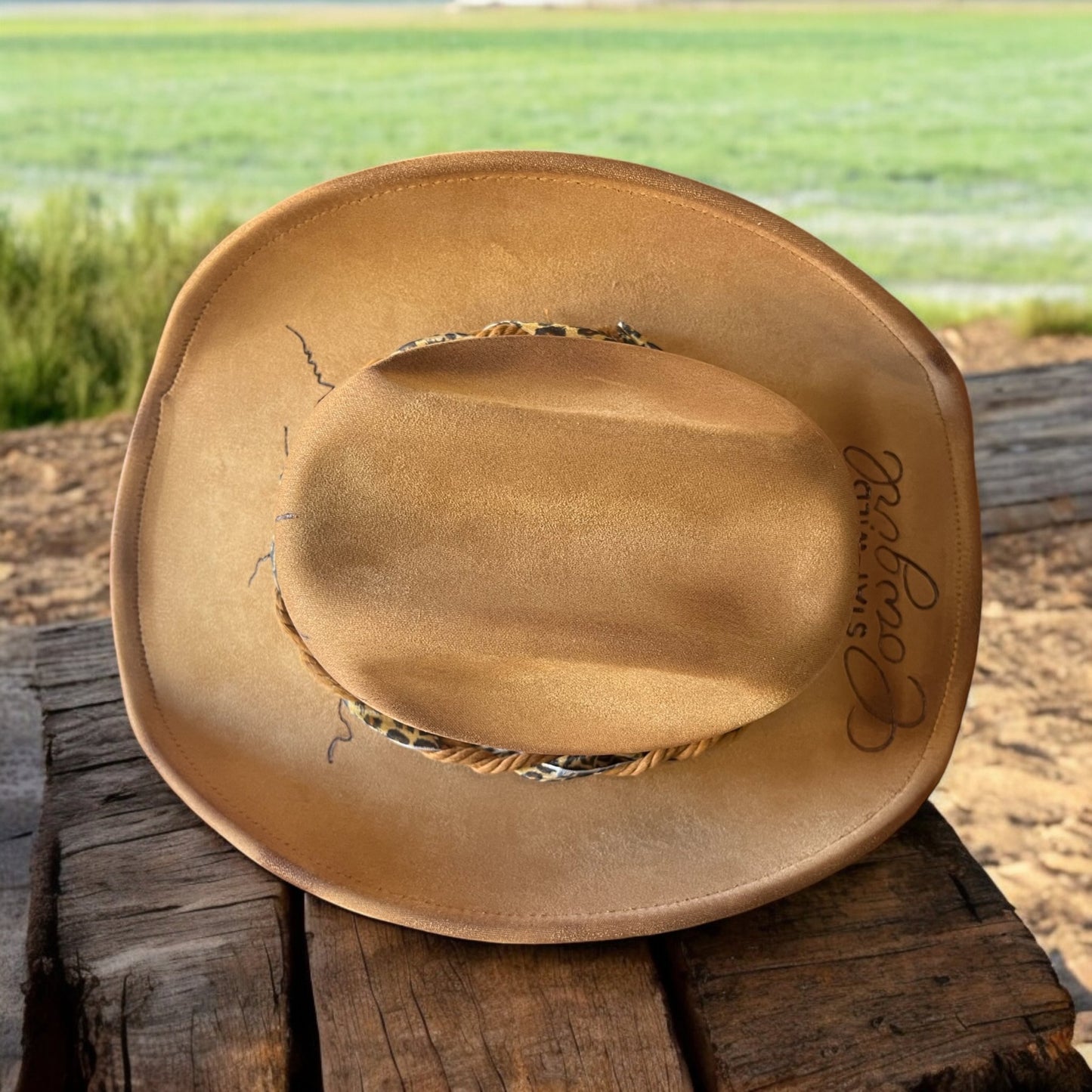 Stay Wild Cowgirl Burned Hat - Mad Gringa Hats & Boutique