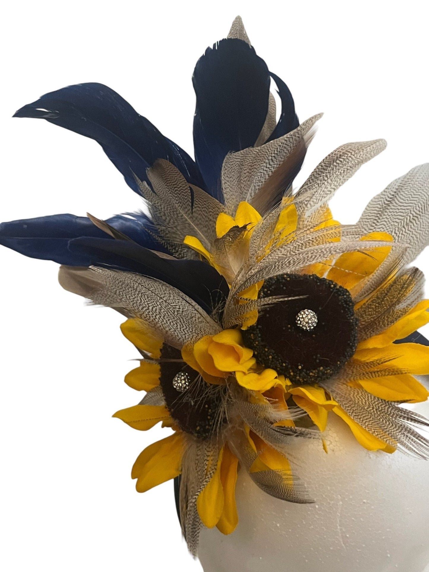Sunflower Derby Headband - Mad Gringa Hats & Boutique