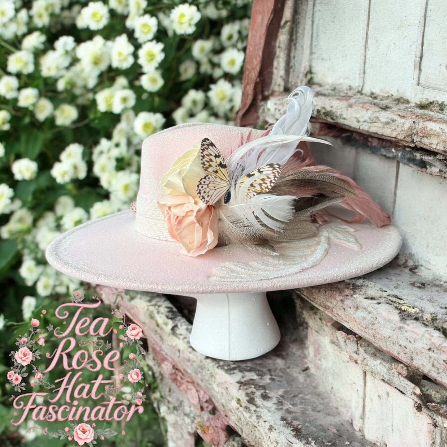 Tea Rose Rancher Hat - Mad Gringa Hats & Boutique