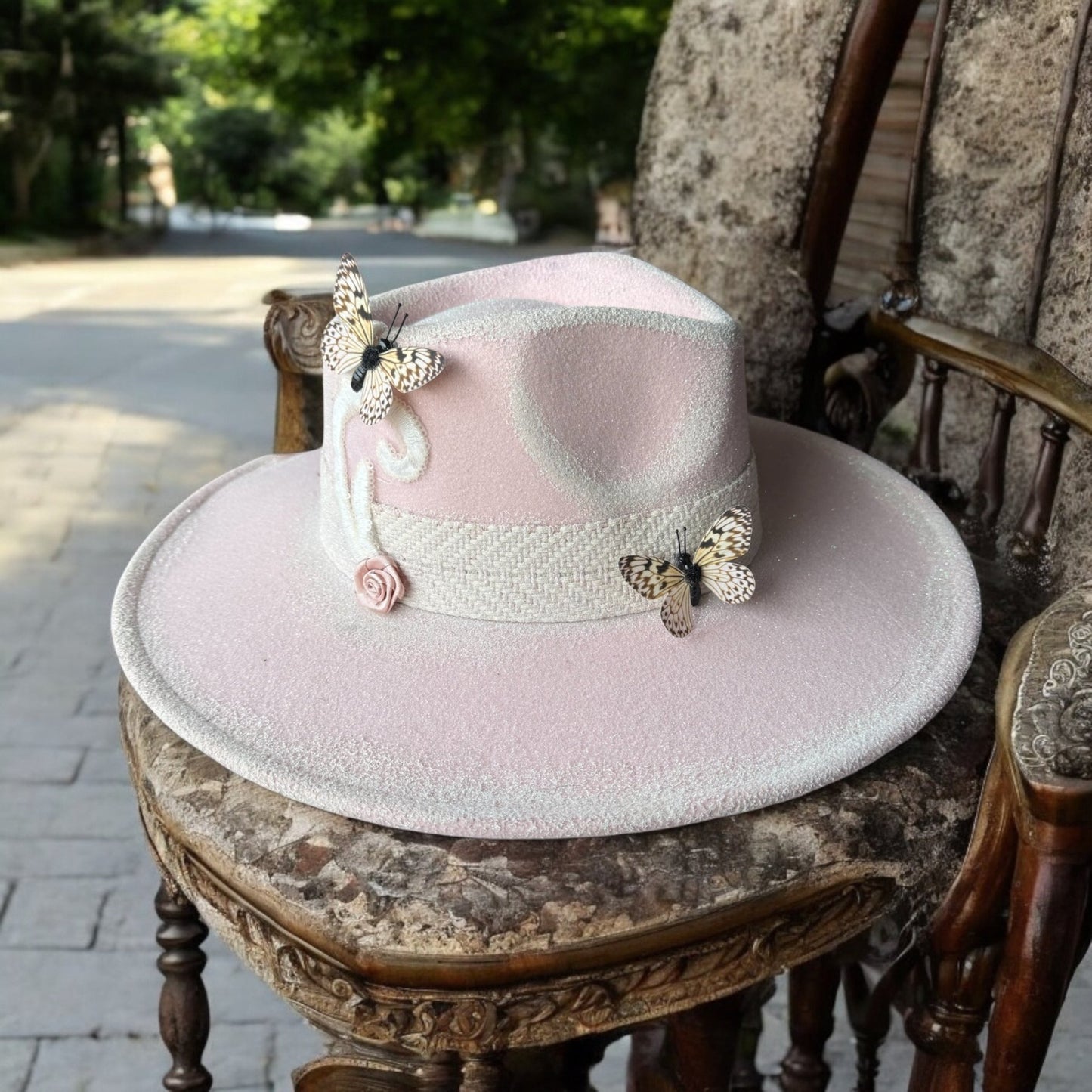 Tea Rose Rancher Hat - Mad Gringa Hats & Boutique