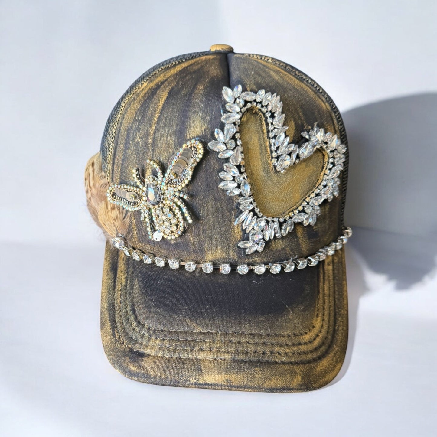 The Bees Knees Trucker Hat - Mad Gringa Hats & Boutique