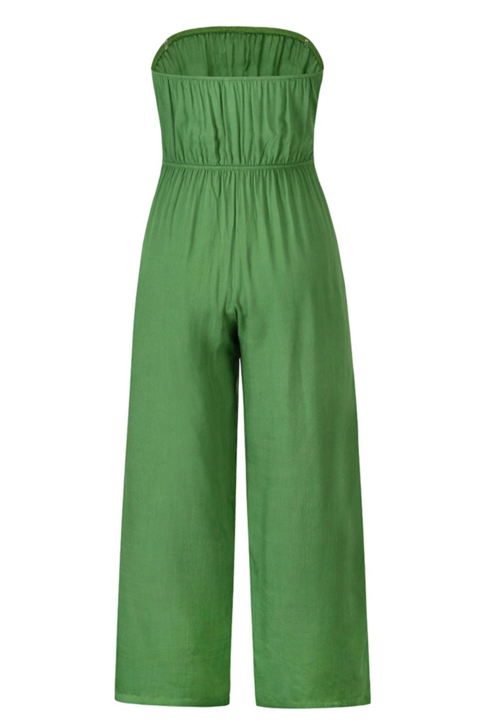 Tied Cutout Tube Wide Leg Jumpsuit - Mad Gringa Hats & Boutique