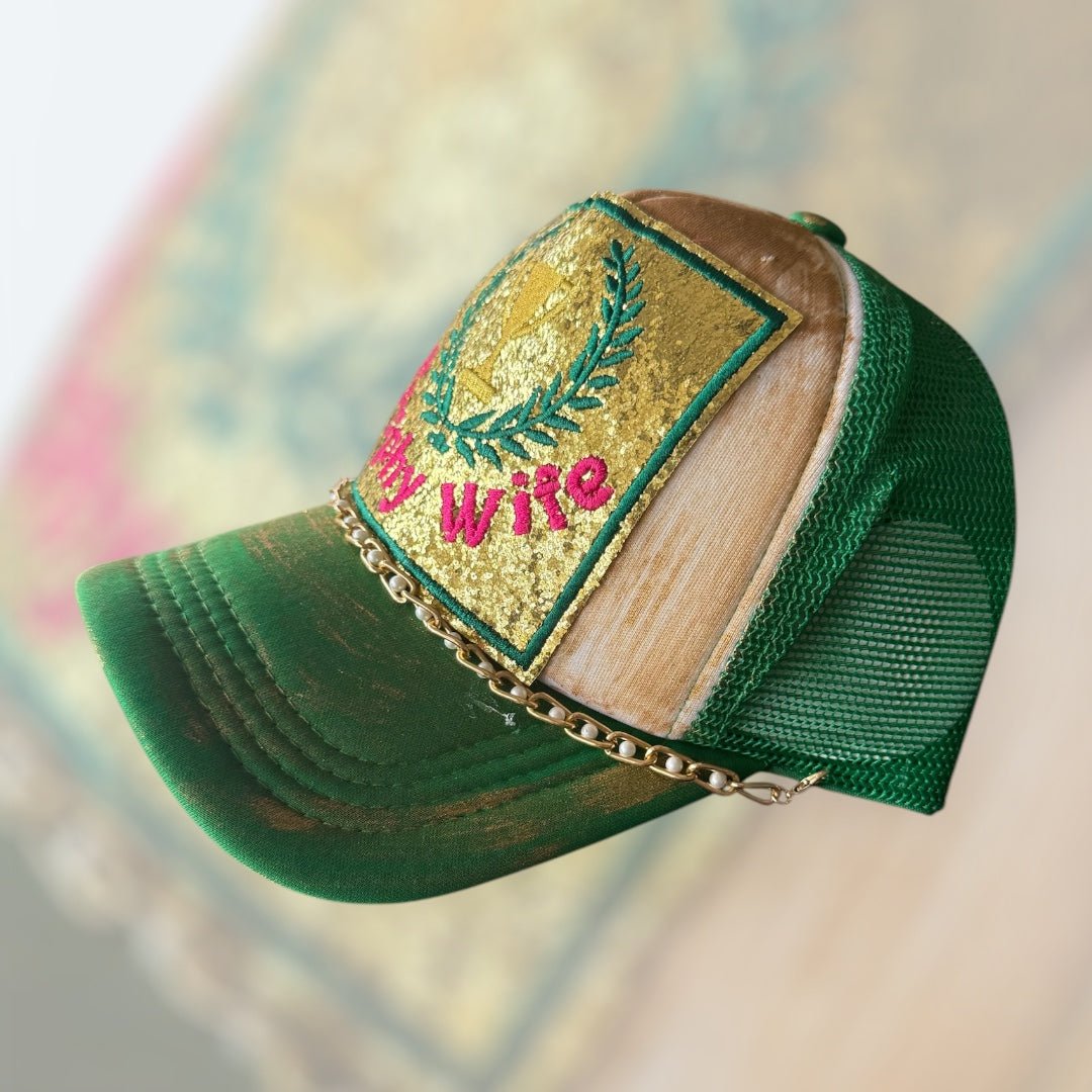 Trophy Wife Trucker Hat - Mad Gringa Hats & Boutique
