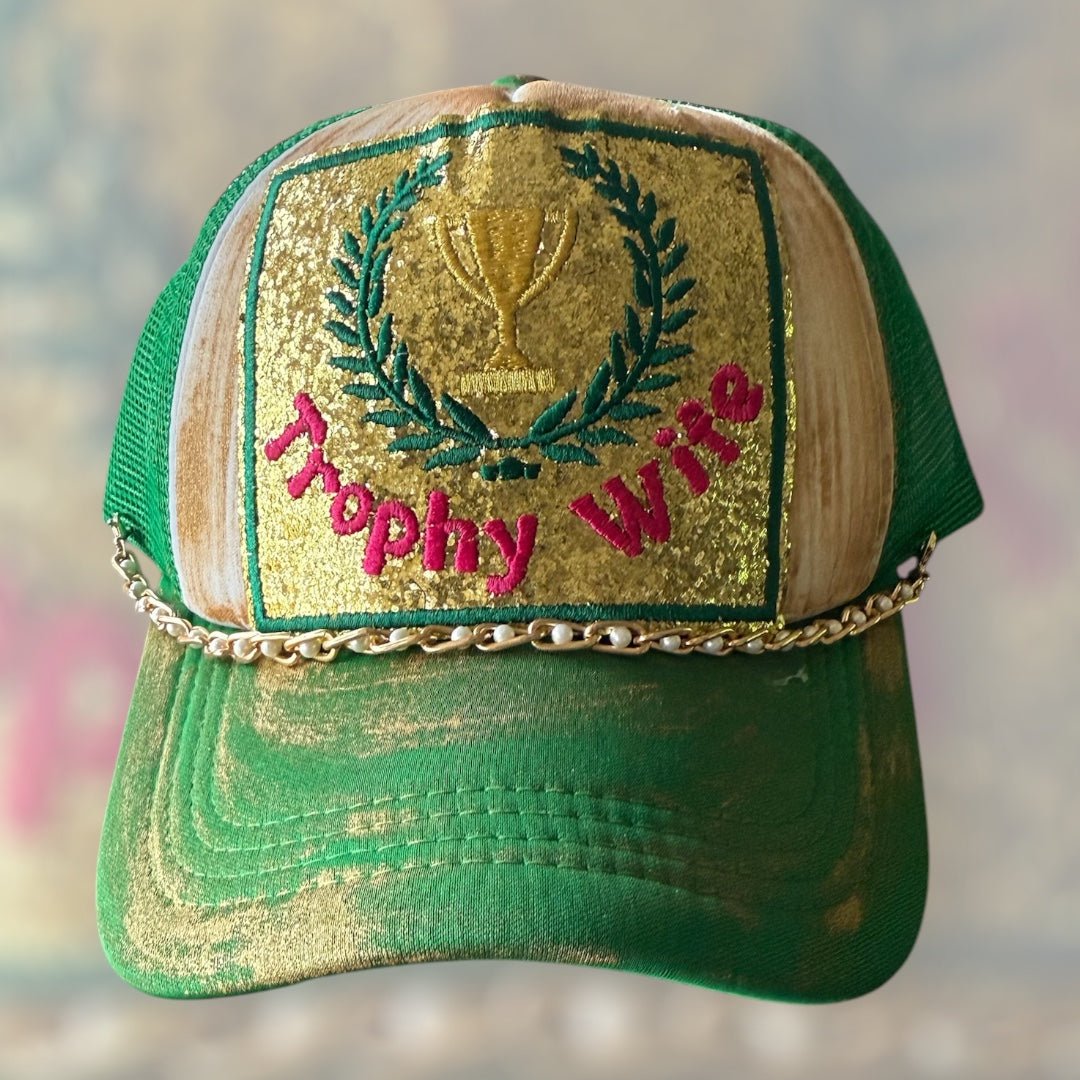 Trophy Wife Trucker Hat - Mad Gringa Hats & Boutique