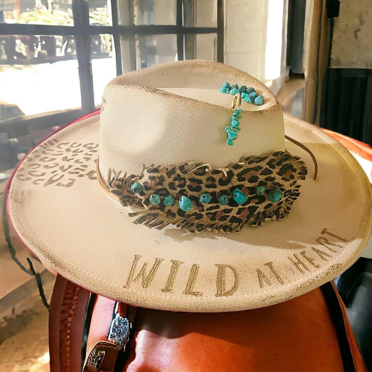 Wild At Heart Hatband - Mad Gringa Hats & Boutique