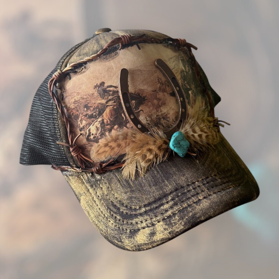 Wild West Trucker Hat - Mad Gringa Hats & Boutique