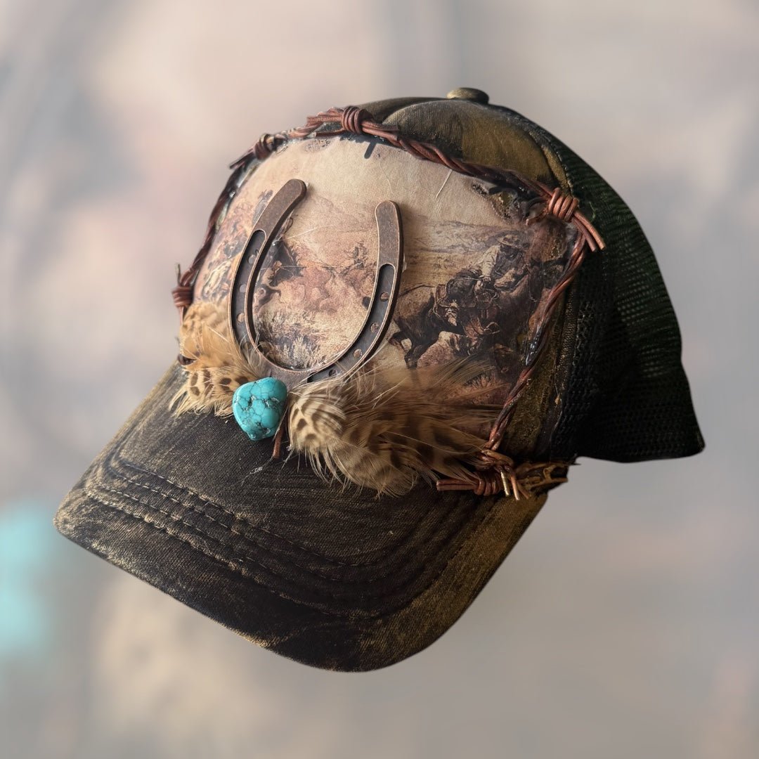 Wild West Trucker Hat - Mad Gringa Hats & Boutique
