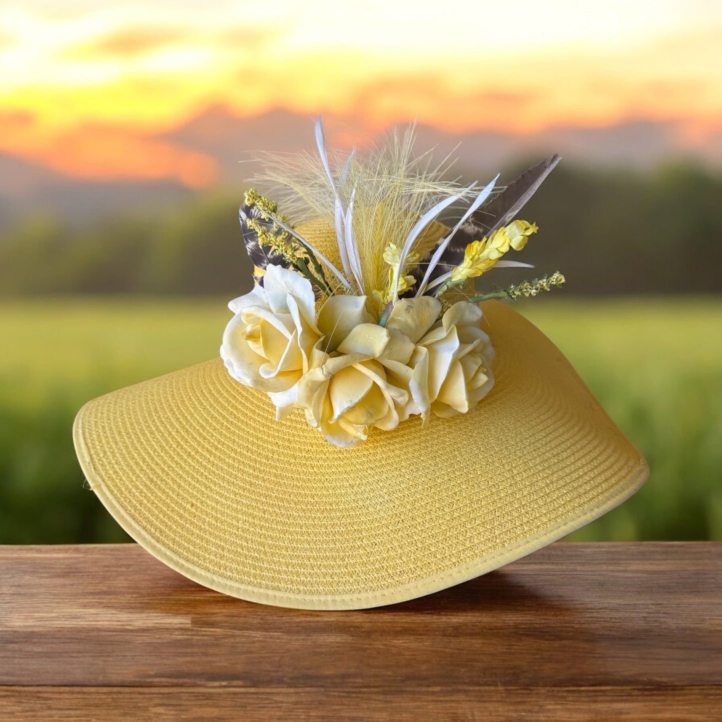 Yellow Rose of Texas Derby Hat - Mad Gringa Hats & Boutique