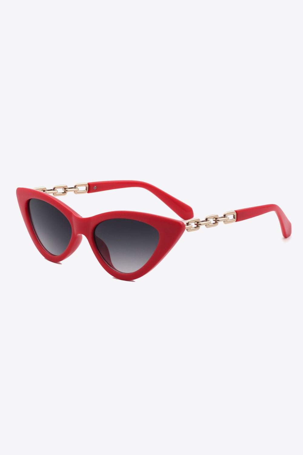 Chain Detail Cat-Eye Sunglasses - Mad Gringa Hats & Boutique
