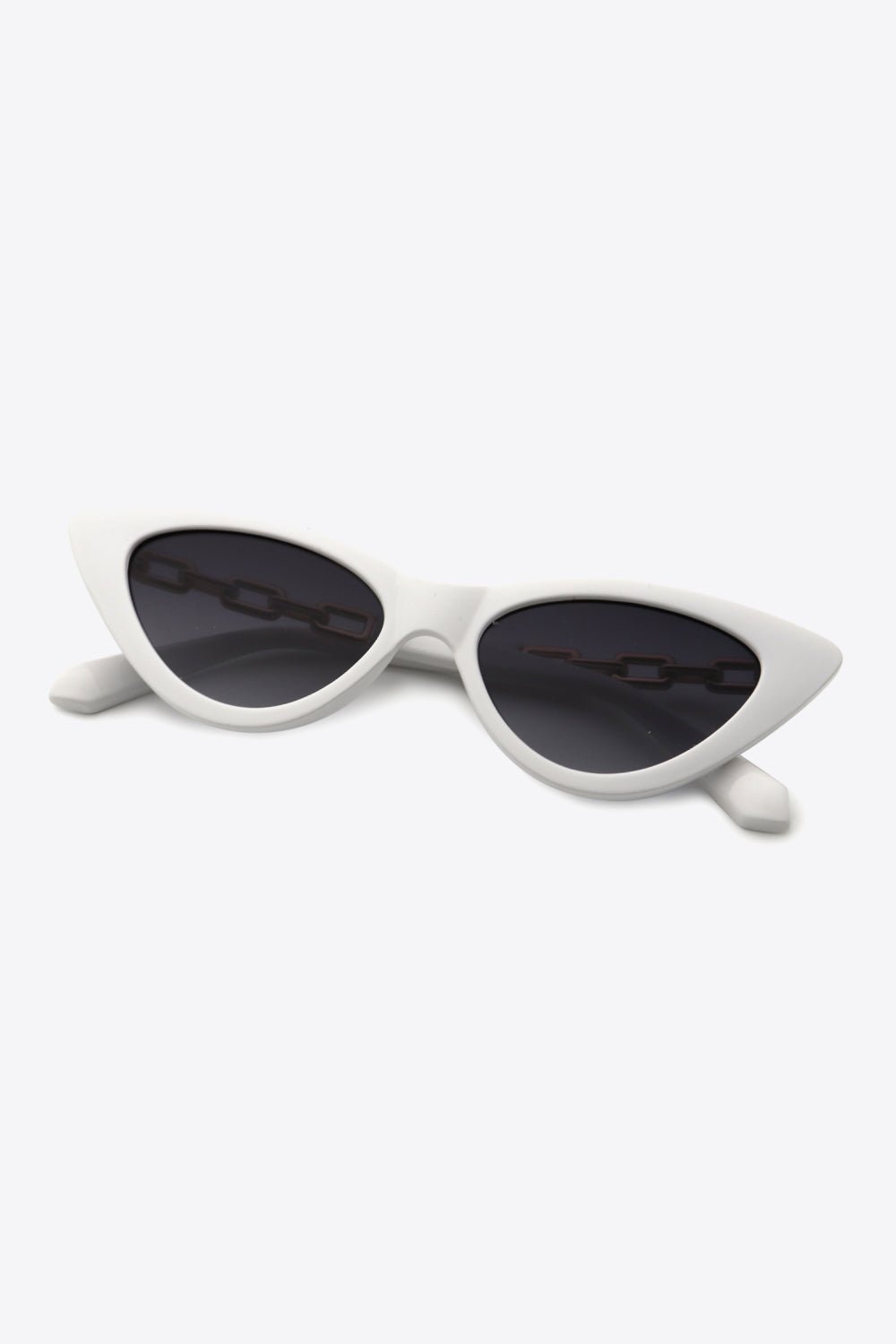 Chain Detail Cat-Eye Sunglasses - Mad Gringa Hats & Boutique