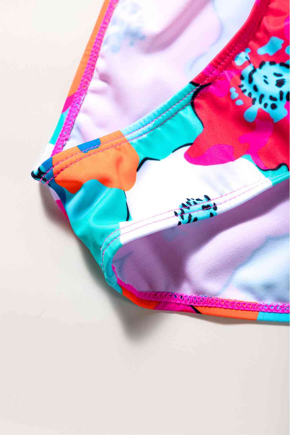 Cropped Swim Top and Floral Bottoms Set - Mad Gringa Hats & Boutique