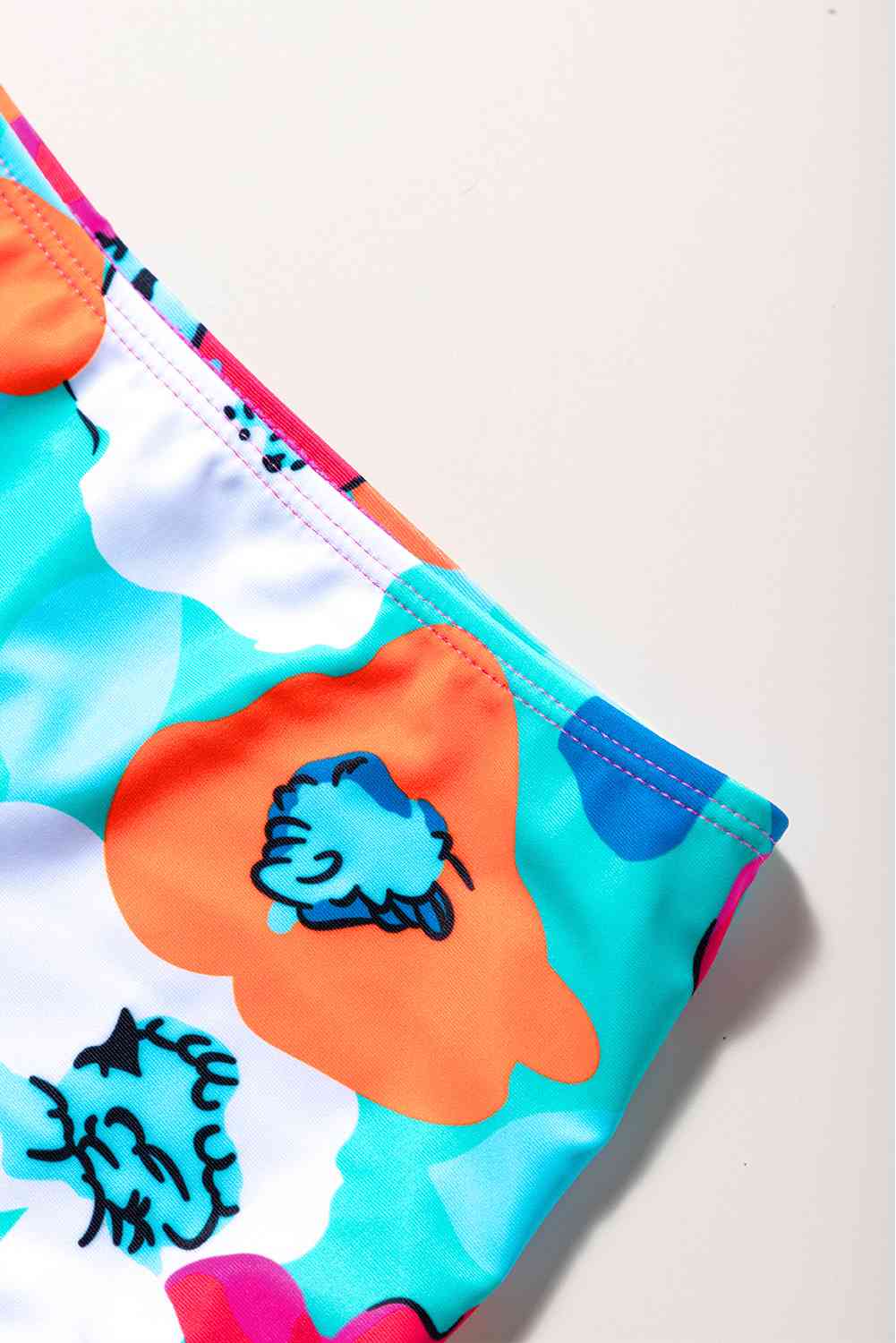 Cropped Swim Top and Floral Bottoms Set - Mad Gringa Hats & Boutique