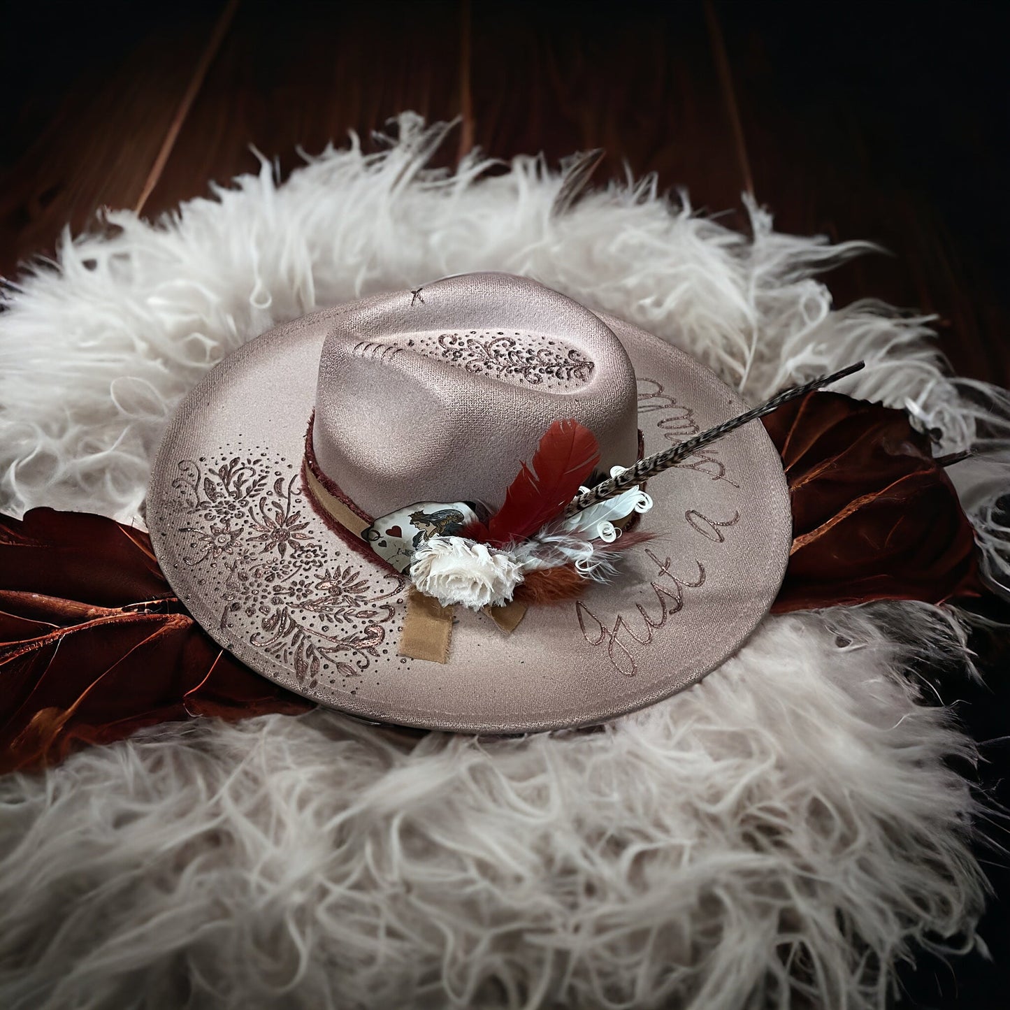 Just a Small Town Girl - Mad Gringa Hats & Boutique