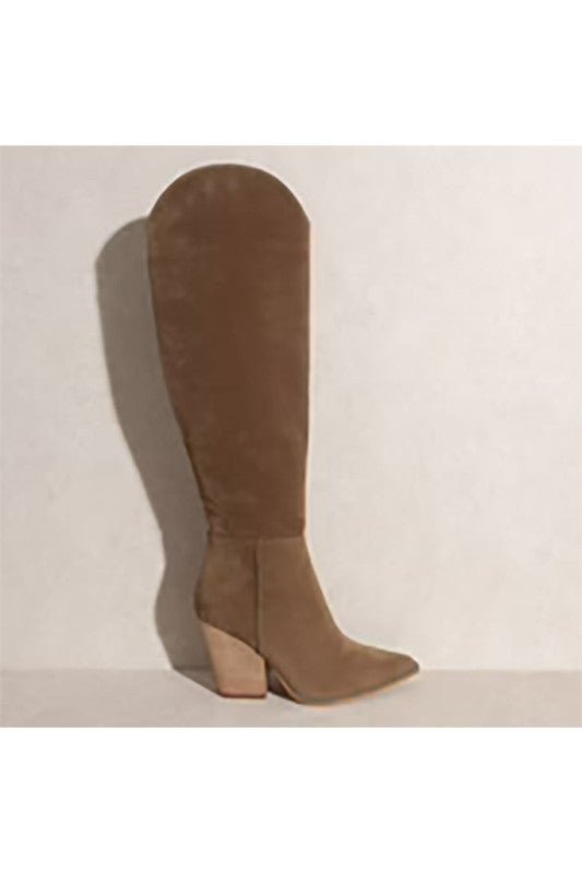 KNEE HIGH WESTERN BOOTS - Mad Gringa Hats & Boutique