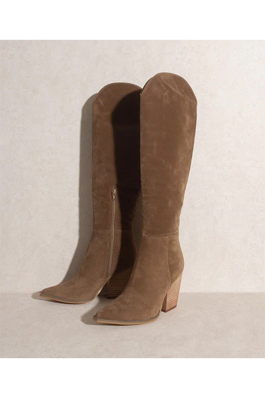 KNEE HIGH WESTERN BOOTS - Mad Gringa Hats & Boutique