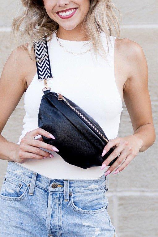 Nora Removable Fringe Crossbody Sling - Mad Gringa Hats & Boutique