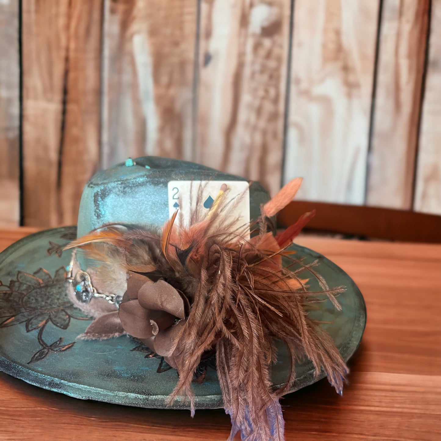 Only Hell Fascinator - Mad Gringa Hats & Boutique