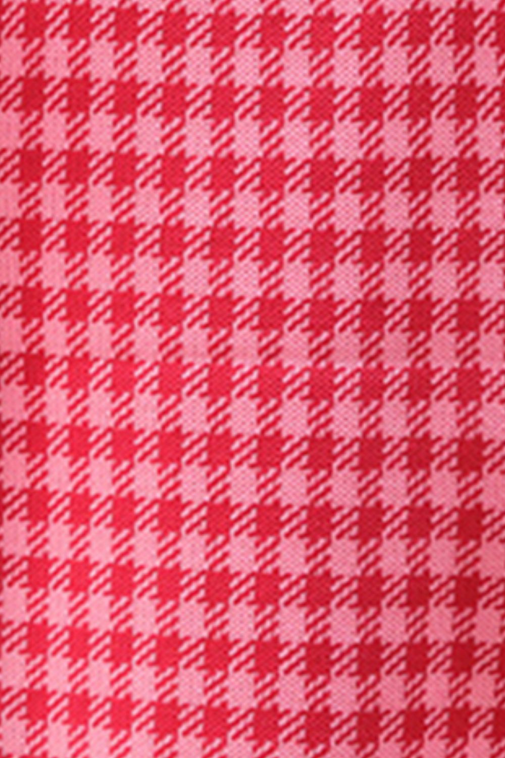 Plaid Round Neck Sleeveless Knit Top - Mad Gringa Hats & Boutique
